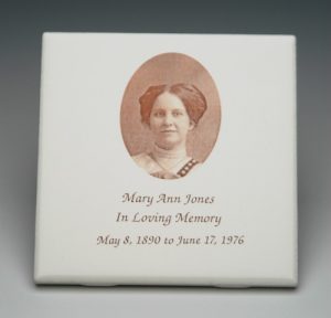 Customized Photo Memorial Tile