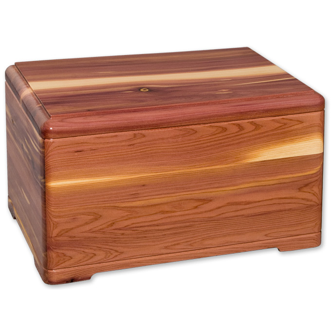 Premium Cedar Wood Cremation Urn Â» Urns | Online