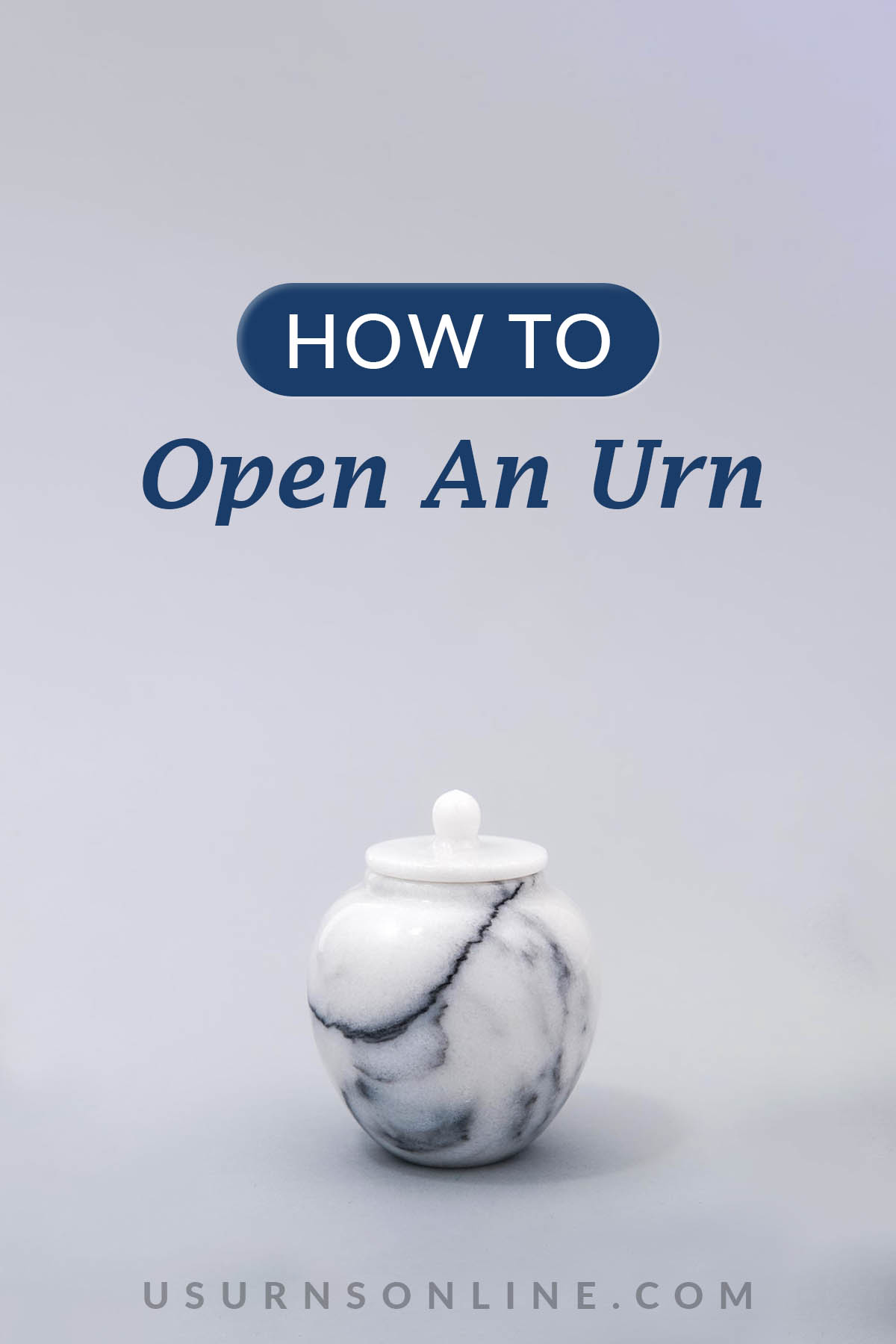 how to open an urn - feature image