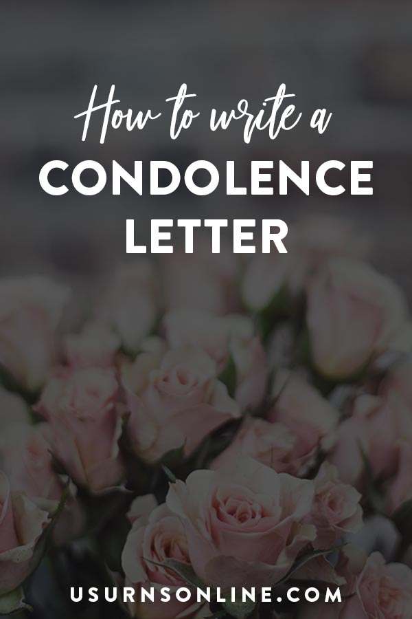 How to Write a Condolence Letter