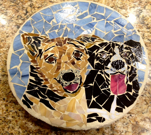 Pet Memorial Mosaic