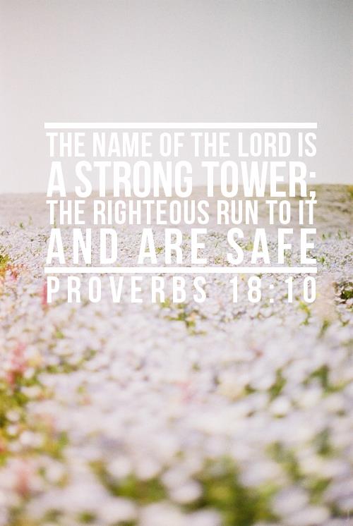 Proverbs 18:10