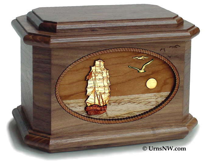 Sailboat Cremation Urns