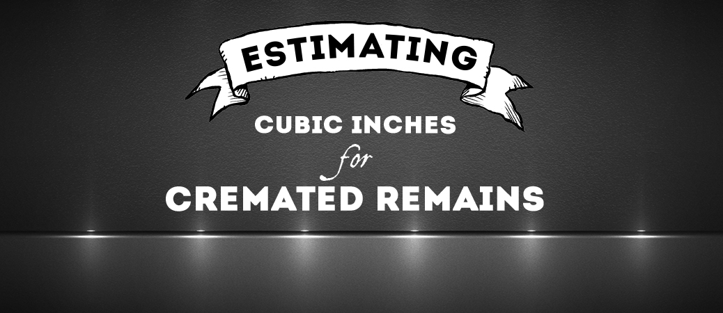 Cubic inches for cremation urns