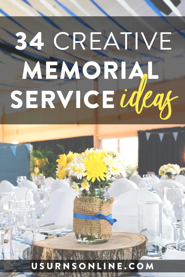 34 Creative Memorial Service Ideas Urns Online - 