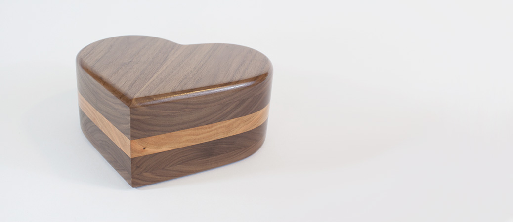 Heart Shaped Cremation Urn