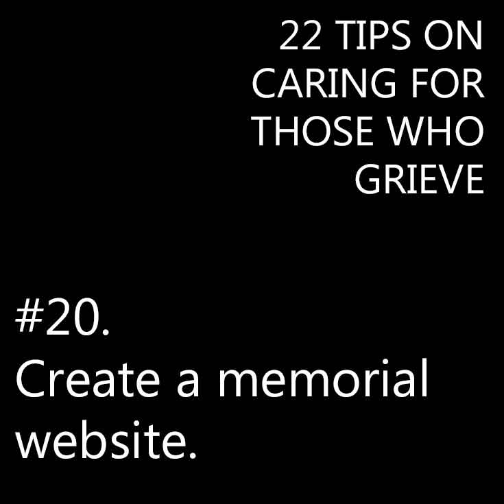 Caring for someone grieving the loss of a loved one