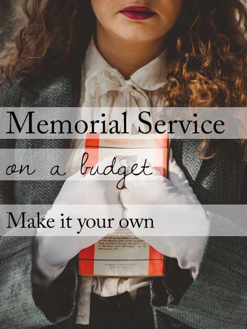 Funeral service ideas on a budget