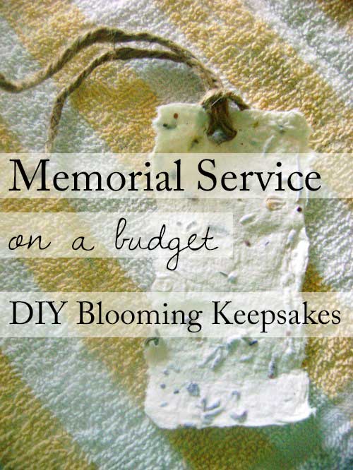 Memorial Service on a Budget