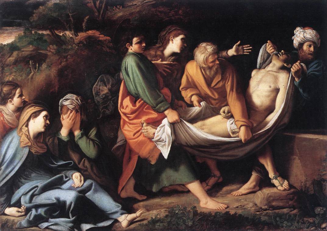 Famous Funeral: The Entombment of Christ, Badalocchio
