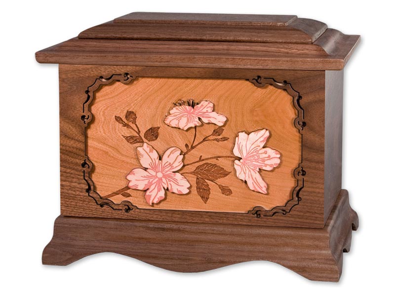 Flower Cremation Urns - Cherry Blossom