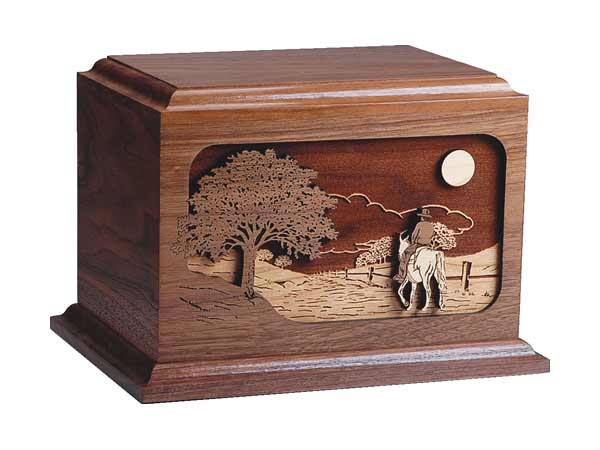 Cowboy Cremation Urns