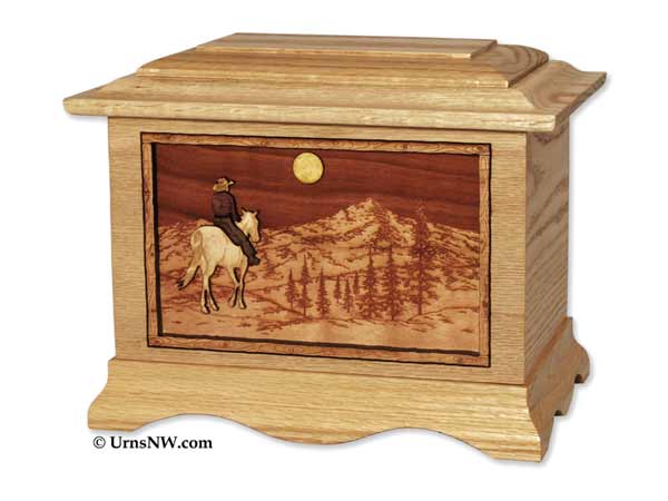 Cowboy Cremation Urns