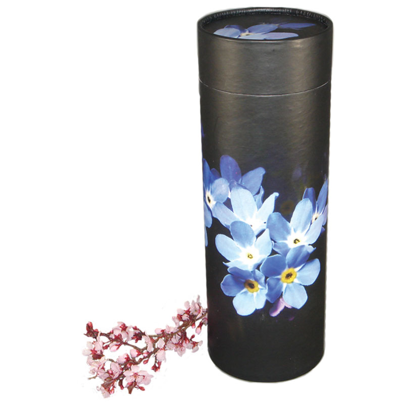 Forget Me Not Flower Cremation Urn