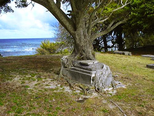 historic cemetery in Kalaupapa National Historical Park