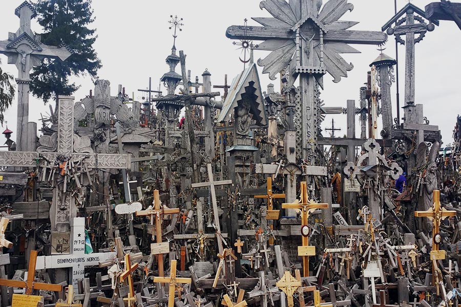 Funeral Images - Hill of Crosses