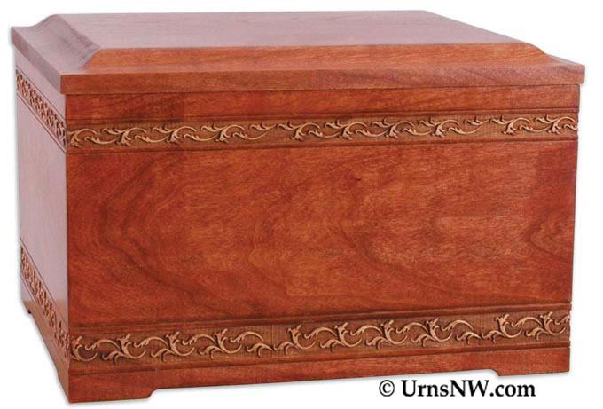 Keepsake box and cremation urn