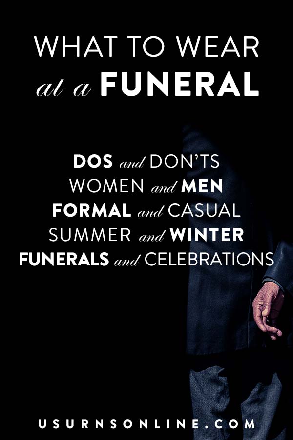 black summer funeral dress