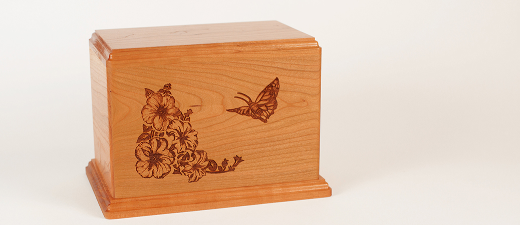 Laser Carved Urn Series