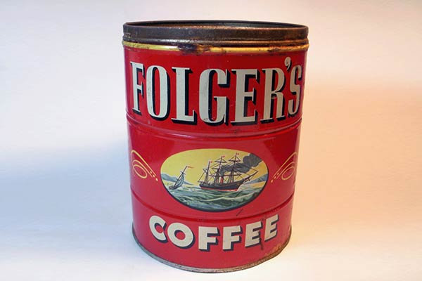 Coffee Can for Scattering Ashes