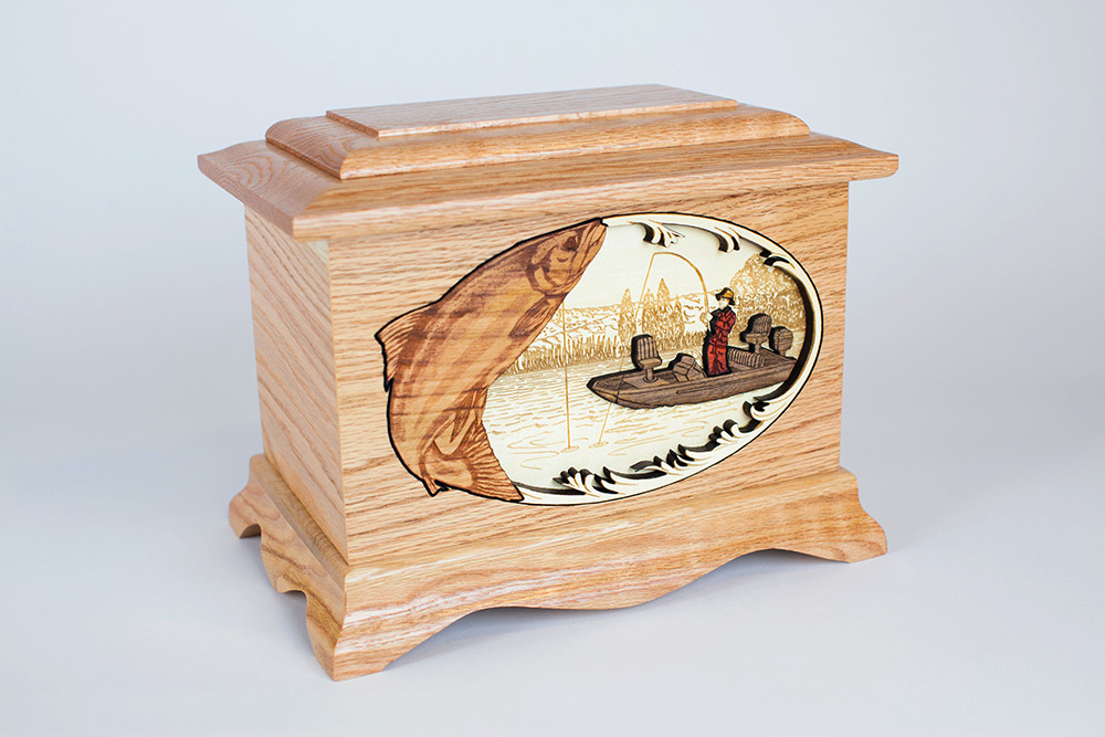 Wood art memorial