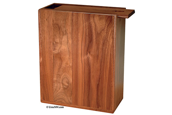 Wooden Urn for Scattering Ashes