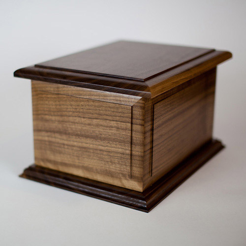 Boston II Companion Urn in Walnut