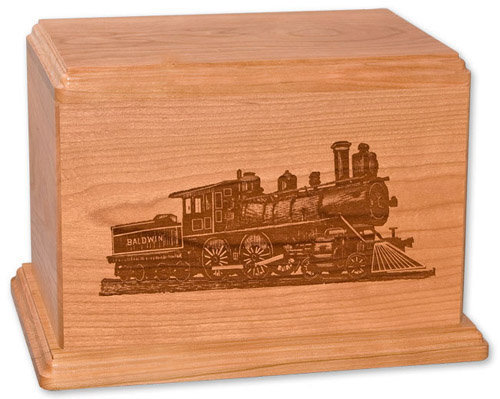 Train Cremation Urn