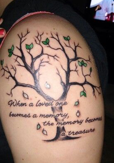 Creative Memorial Tattoo Ideas