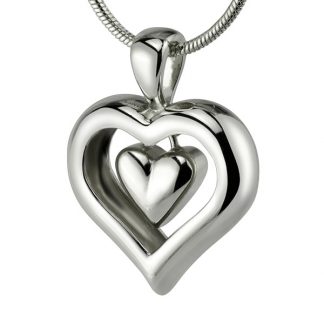 Heart Cremation Ash Jewelry