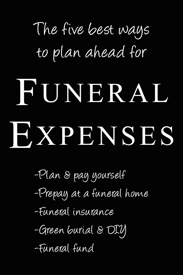 Five ways to plan for funeral expenses