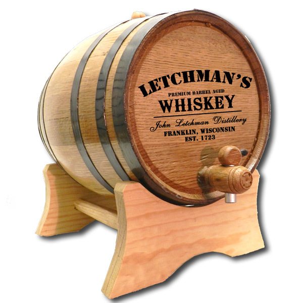 Cremation Urn made from Oak Whiskey Barrel