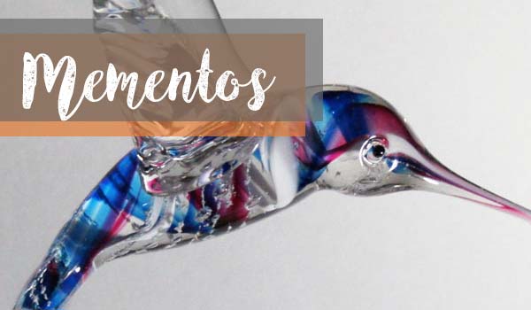 Get Made into Mementos & Memorials Like This Glass Hummingbird After You Die