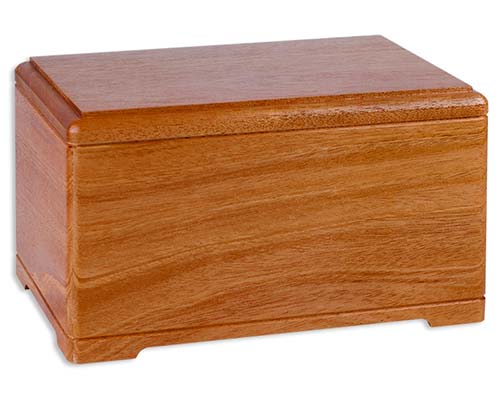 Rustic Wood Cremation Urns with Surprising Elegance