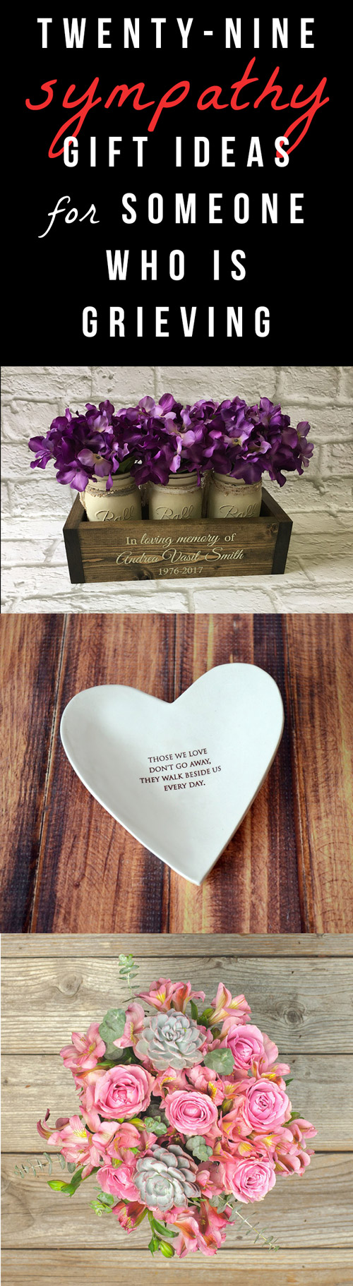 memorial gifts for loss of husband