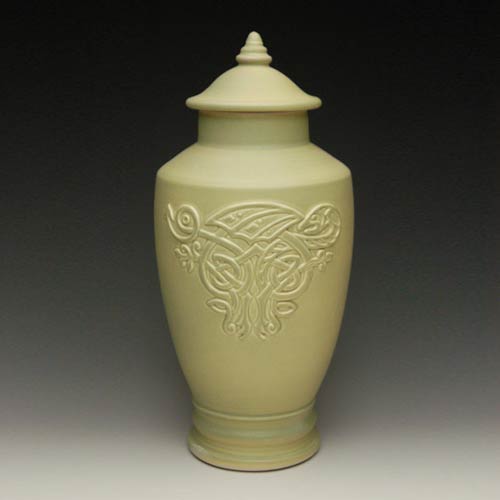 Green Cremation Urns - Green Dragon