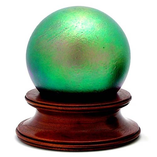 Green Cremation Urns for Pets - Glass Sphere