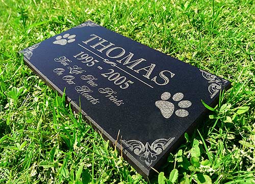 Customized Pet Memorial Marker for Home Burial