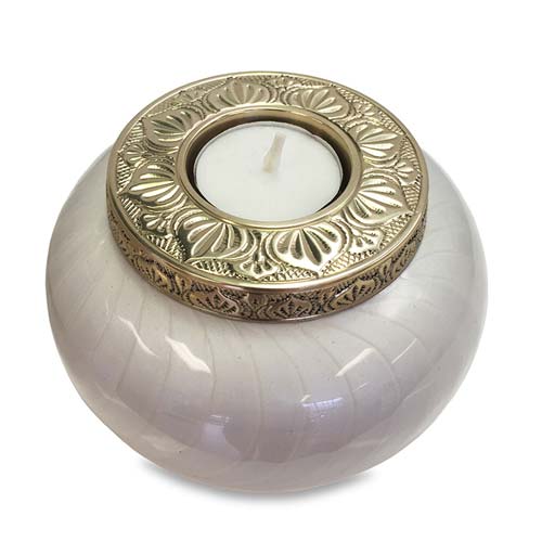 Large Pet Urn & Tealight Memorial