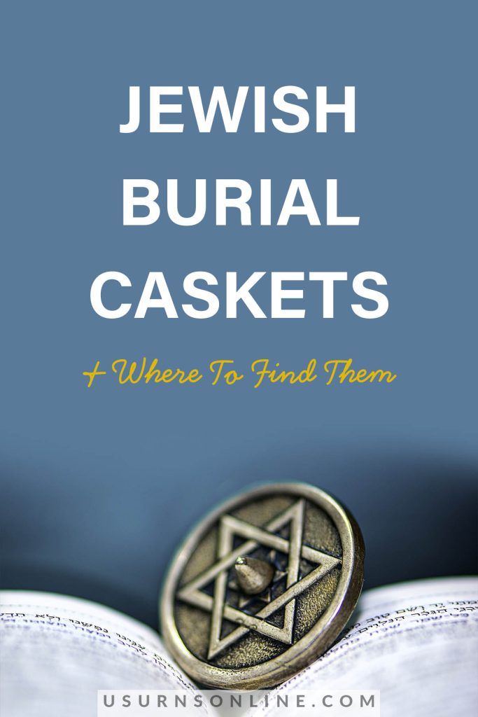 Jewish burial casket