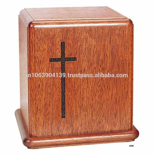 FAKE wood cremation urns