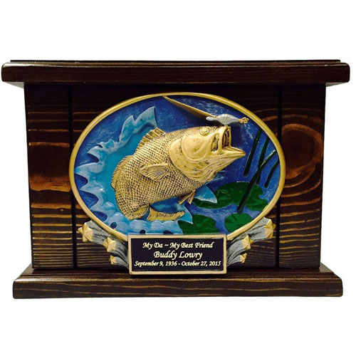 Fish Urns for Ashes 21 Gone Fishing Cremation Urns » Urns Online