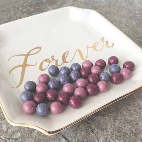 Creative Memorial Ideas - Beads from Funeral Flowers