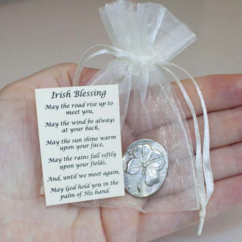 Memorial Favors - Pewter Pocket Charms