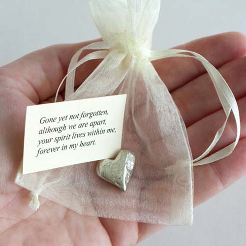 Memorial Service Favors