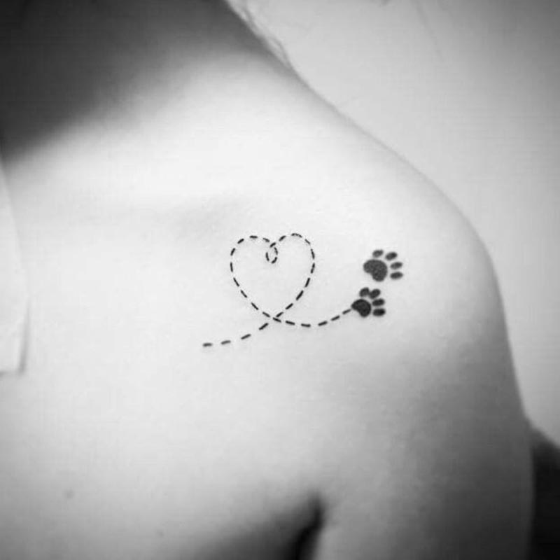 Beautiful Dog Tattoo Honoring Your Furry Friend with Ink