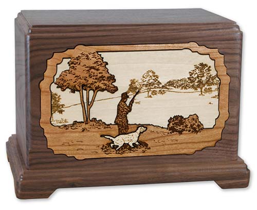 Hunting Dog Cremation Urns