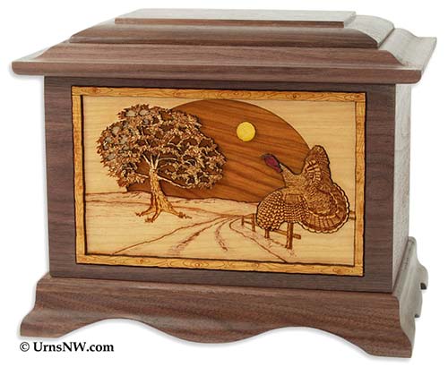 Hunting Cremation Urns for Turkey Hunters