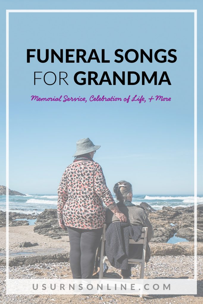 funeral songs for grandma - pin it image