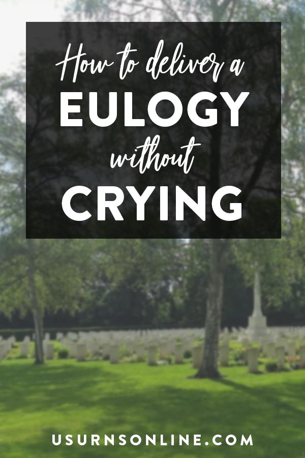 Eulogy without Crying